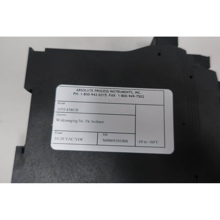Absolute Process Dc To Dc Isolated Transmitter, APD 4380 D APD 4380 D